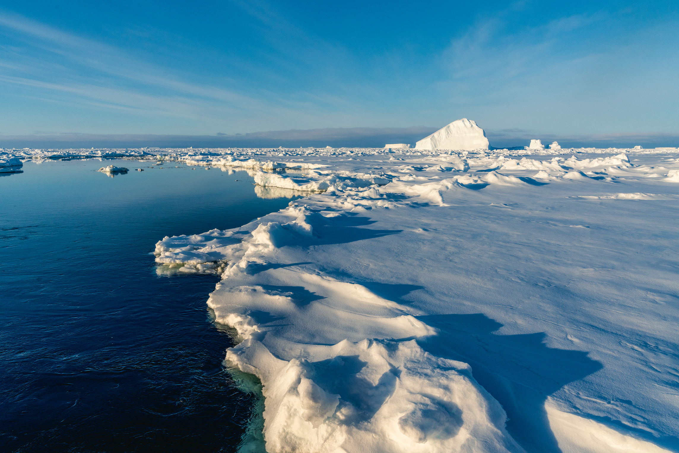 Arctic Ocean and Polar Ice Cap